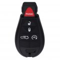 Ocpty 56046773ad 1 Pcs Flip Key Entry Remote Control Uncut Fob Transmitter Replacement For 2013-2016 Dodge Dart Aero Gt Limited