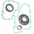 Caltric Starting Gear With Clutch And Gaskets Compatible Honda Trx450er 2006-2009 2012-2014 