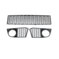 Set Of 3 Bumper Grill Front Center Left Right For Bmw 5 F10 F11 2010-2017 Replace 51117903894 51117906197 51117906198 