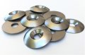 Aluminum Countersunk Washer 10pcs 8mm M8 33mm O D Grey 