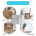 Uxcell 4pcs Angle Bracket Stainless Steel 150x110mm Corner Brace Fastener L Shaped Right Brackets Protector Shelf Support With
