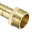 Uxcell Brass Barb Hose Fitting Connector Adapter 10mm Barbed X G3 8 Male Pipe 5pcs