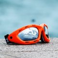 Jettribe Classic Orange Floating Frame Goggles Smoke Tint Vented Lens Pwc Jetski Racing 