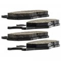 Niche Brake Pad Set For Triumph Sprint Scrambler Bonneville T2025045 Front Rear Organic 2 Pack