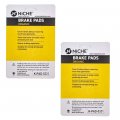Niche Brake Pad Set For Triumph Sprint Scrambler Bonneville T2025045 Front Rear Organic 2 Pack