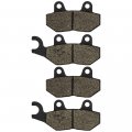 Niche Brake Pad Set For Triumph Sprint Scrambler Bonneville T2025045 Front Rear Organic 2 Pack