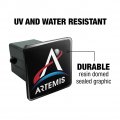 Nasa Artemis Moon Logo Tow Trailer Hitch Cover Plug Insert
