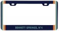 Bennett Springs Nevada Car Metal License Plate Frame Retro Design 