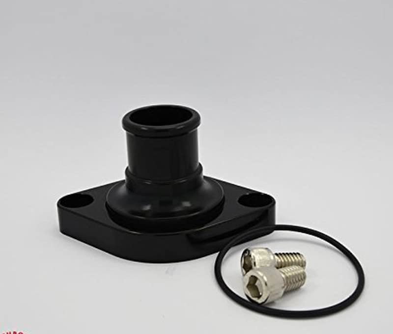 Billet Swivel Thermostat Housings Water Neck Chevy 0a 1 25 Black