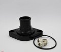 Billet Swivel Thermostat Housings Water Neck Chevy 0a 1 25 Black 