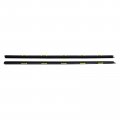 Applianpar Driver And Passenger Side Door Window Outer Weatherstrip Belt Molding For Honda Civic Coupe 1996-2000
