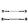 Pro Bat 2pcs 145mm 71 Universal 8 1 X 5 16 8mm Tie Rod End Steering Kit Go Kart Off Road Dirt Bike Atv