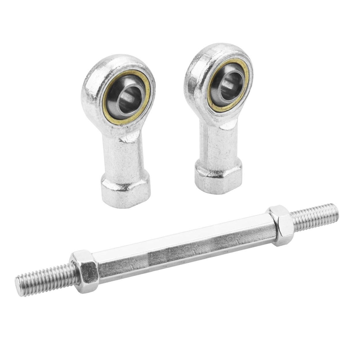 Pro Bat 2pcs 145mm 71 Universal 8 1 X 5 16 8mm Tie Rod End Steering Kit Go Kart Off Road Dirt Bike Atv