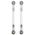 Pro Bat 2pcs 145mm 71 Universal 8 1 X 5 16 8mm Tie Rod End Steering Kit Go Kart Off Road Dirt Bike Atv 