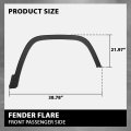 Front Right Fender Flare Trim For Jeep Cherokee 2014 2018 Passenger Side Wheel Molding Arch Fits Models Without Off Road