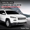 Front Right Fender Flare Trim For Jeep Cherokee 2014 2018 Passenger Side Wheel Molding Arch Fits Models Without Off Road