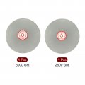 Uxcell 2pcs 200mm 8-inch Grit 2500 3000 Diamond Coated Flat Lap Disk Wheel Grinding Sanding Disc