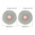 Uxcell 2pcs 200mm 8-inch Grit 2500 3000 Diamond Coated Flat Lap Disk Wheel Grinding Sanding Disc