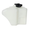Mi3014106 Factory Style Car Coolant Reservoir Overflow Bottle Tank With Cap Compatible Mitsubishi Galant 1994-1998 Bare White