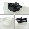 Mi3014106 Factory Style Car Coolant Reservoir Overflow Bottle Tank With Cap Compatible Mitsubishi Galant 1994-1998 Bare White