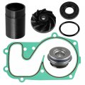 Caltric Water Pump Cover Gasket With Impeller And Seals Compatible Polaris Switchback 600 2012-2018 New