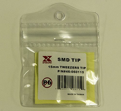 15mm Tweezer Tips By Electronix Express 2 Per Pack