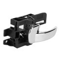 Interior Door Handle 80671 Jd00e Abs Chrome Left Side Pull Replacement For Qashqai 2004 To 2007