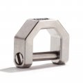 Tikidesign Titanium Key Rings D Car Holderchain Screw Shackle Key Ring For Home Keys Edc Gears S-stonewashed 
