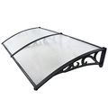 Super Deal 40 X 80 Overhead Door Window Outdoor Awning Canopy Patio Cover Modern Polycarbonate Rain Snow Protection Pattern 