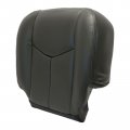 Secosautoparts Driver Passenger Side Bottom Foam Cushion Dark Gray 692 69i Replacement Leather Seat Cover Compatible With Chevy