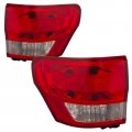 Headlightsdepot Tail Light For Jeep Grand Cherokee 2011-2013 Includes Left Driver And Right Passenger Side Lights 