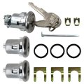 654394765282 Door Trunk Key Set Kit Lock Key Washer Crowbar Buckle For Camaro