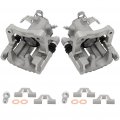 Aintier Silvery Rear Left Right 2 Brake Calipers Fit For Audi Tt 2000-2006 For Volkswagen Beetle 2000-2010 Golf