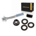 Alignment Camber Set For 1997 To 2019 Chevy Malibu M12 1 75 Thread Size Silver Hexagonal Bolt 2 76 In Length Front Position