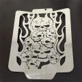 Httmt Mt298-07-s Skull Radiator Grille Guard Cover Protector Compatible With 2006-2013 Suzuk Boulevard M109