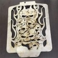 Httmt Mt298-07-s Skull Radiator Grille Guard Cover Protector Compatible With 2006-2013 Suzuk Boulevard M109