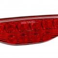 Liru Motorcycle Tail Light Rear Lampturn Signals Indicator Brake Red Parking Smoke Lens For Honda Trx450r 2006-2009 Trx450er