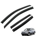4pcs Black Rain Guards Window Visors Deflector Replacement For Cr-v 2007 2008 2009 2010 2011 
