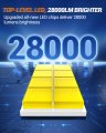 Sealight 2024 Newest X6s H11 H9 H8 Low Beam Led Bulbs 28000lm 800 Brightness 6000k Soft White Plug And Play Upgraded