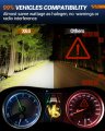 Sealight 2024 Newest X6s H11 H9 H8 Low Beam Led Bulbs 28000lm 800 Brightness 6000k Soft White Plug And Play Upgraded