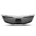 Front Upper Grille Chrome For Kia Sportage 2014 2015 2016 Ki1200162 863503w500 Black Abs Plastic Radiator Replacement 