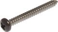 The Hillman Group 44409 10 X 3-inch Brown Pan Head Phillips Sheet Metal Screw Stainless Steel 10-pack 