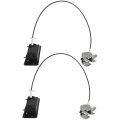 Door Latch Lock Actuator Right Passenger Side Hinged With Handle Fit Ford E-150 2002-2012 For For E-350 Super Duty 1999-2012 