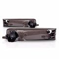Yellow Lens Chrome Housing Fog Light Bumper Lamps Pair 2003-2007 Scion Xb