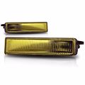 Yellow Lens Chrome Housing Fog Light Bumper Lamps Pair 2003-2007 Scion Xb