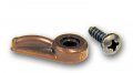 Glass Panel Clips 1 8 Offset Brown Bag Of 20 