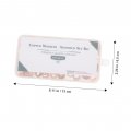 Homsfou 200pcs Boxed Plastic Flat Washers Crush Oil Drain Plug Gasket Seal Combination Label Round Washer