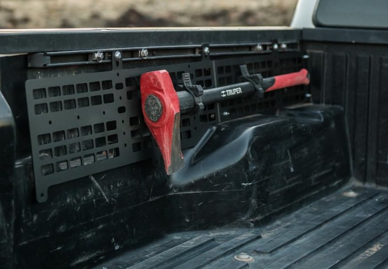 Bed Molle System Fits 2005-2023 Toyota Tacoma Rear Panel Driver Bakflip