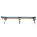 Gripon 12inch L Track With Double Stud Fittings And 1 4inch Flush Mount Hardware 2 6 