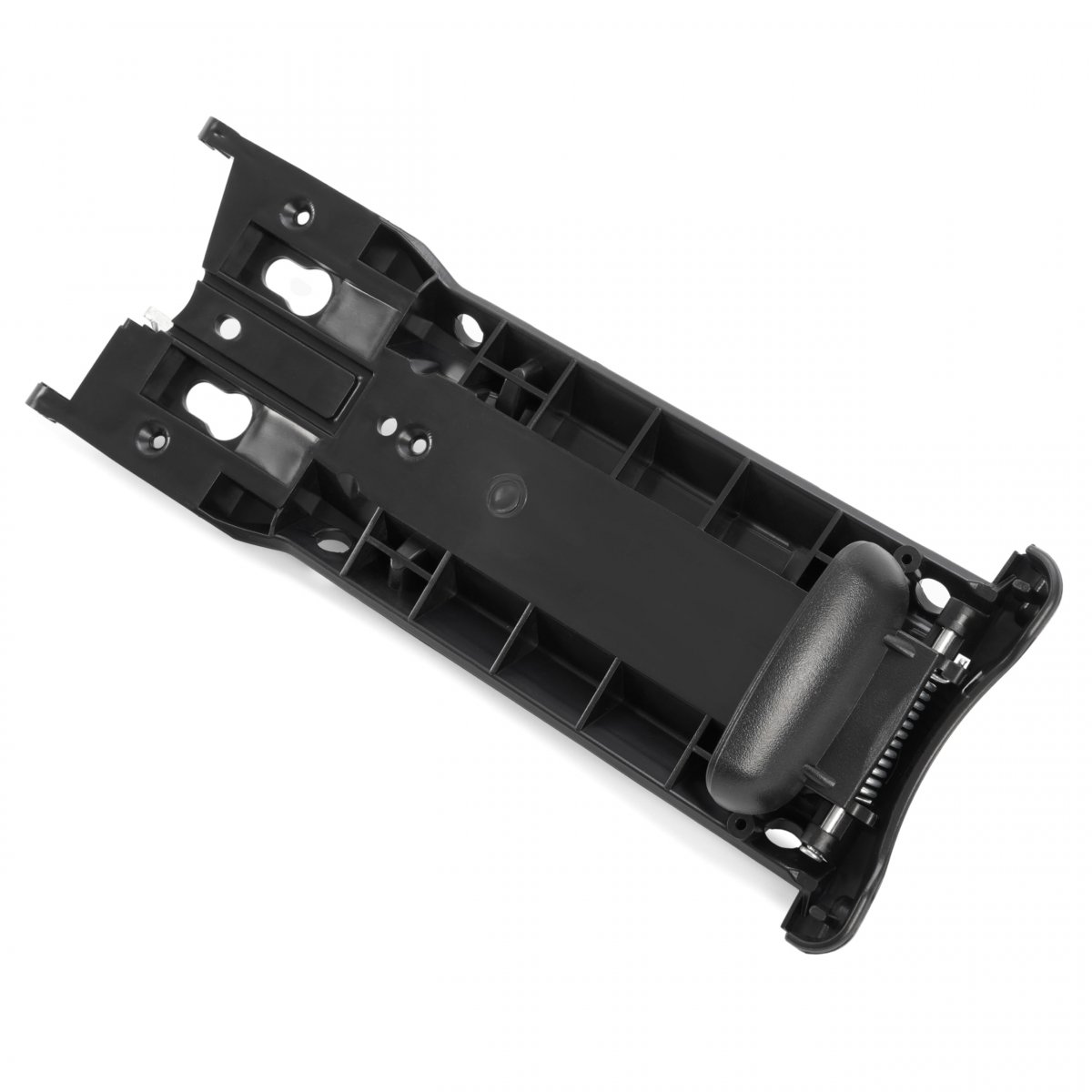 Center Console Lid Armrest Sliding Mechanism For 2006 2011 Honda Civic Abs Plastic Black Accessory Go-3334